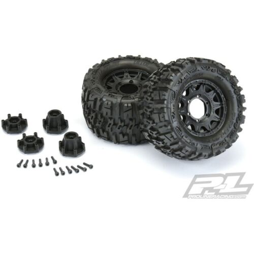 Pro-Line 1170-10 Trencher 2.8" Mounted Tires / Wheels (2) Stampede / Rustler
