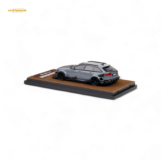 Qidian Model Audi RS6 Avant C7 Cement Grey 1:64