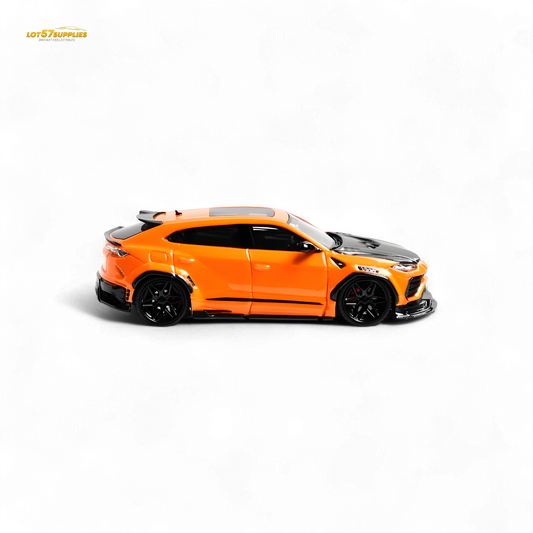 Flame Lamborghini Urus LBWK Metallic Orange 1:64