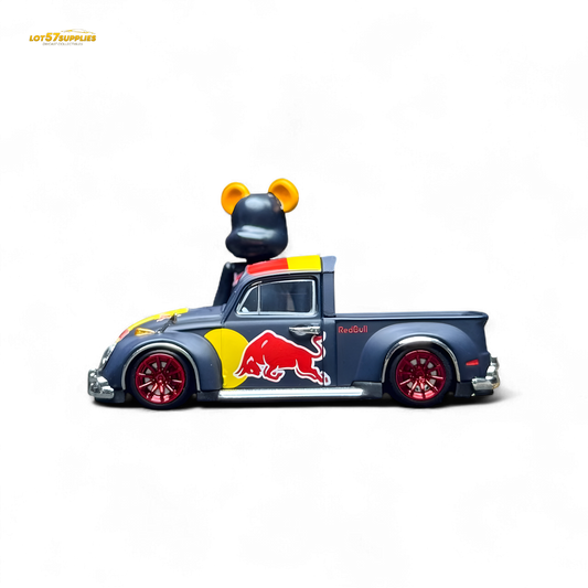 Liberty64 VW Beetle Pickup Red Bull 1:64