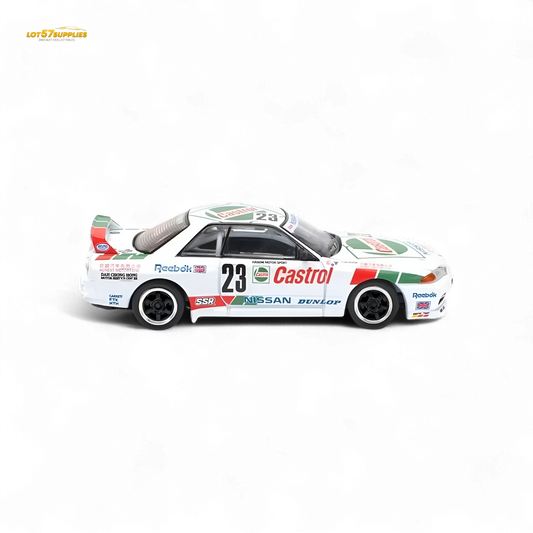 Poprace GT-R R32 Macau Guia Race 1990 Winner White 1:64