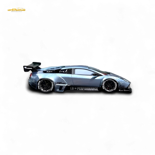 404ERROR Lamborghini Murcielago LBWK Ice Blue 1:64