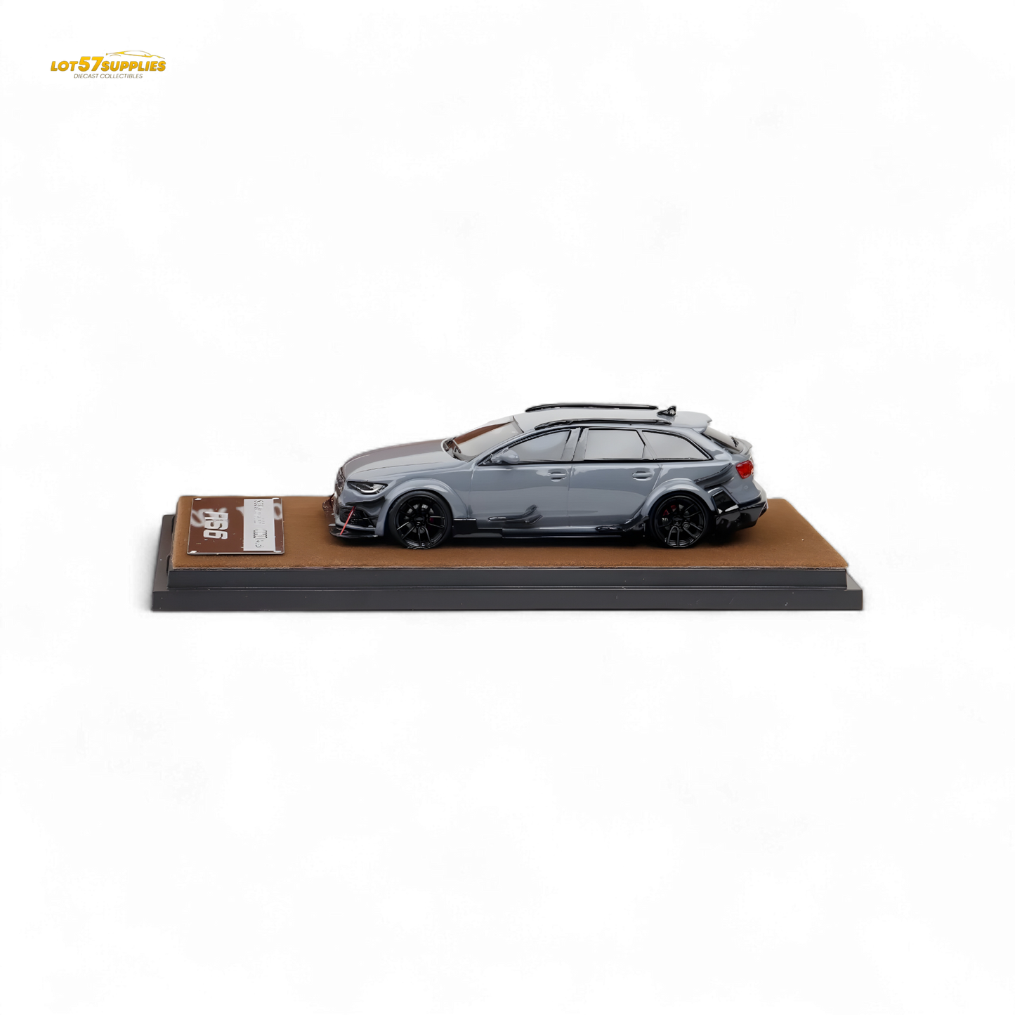 Qidian Model Audi RS6 Avant C7 Cement Grey 1:64