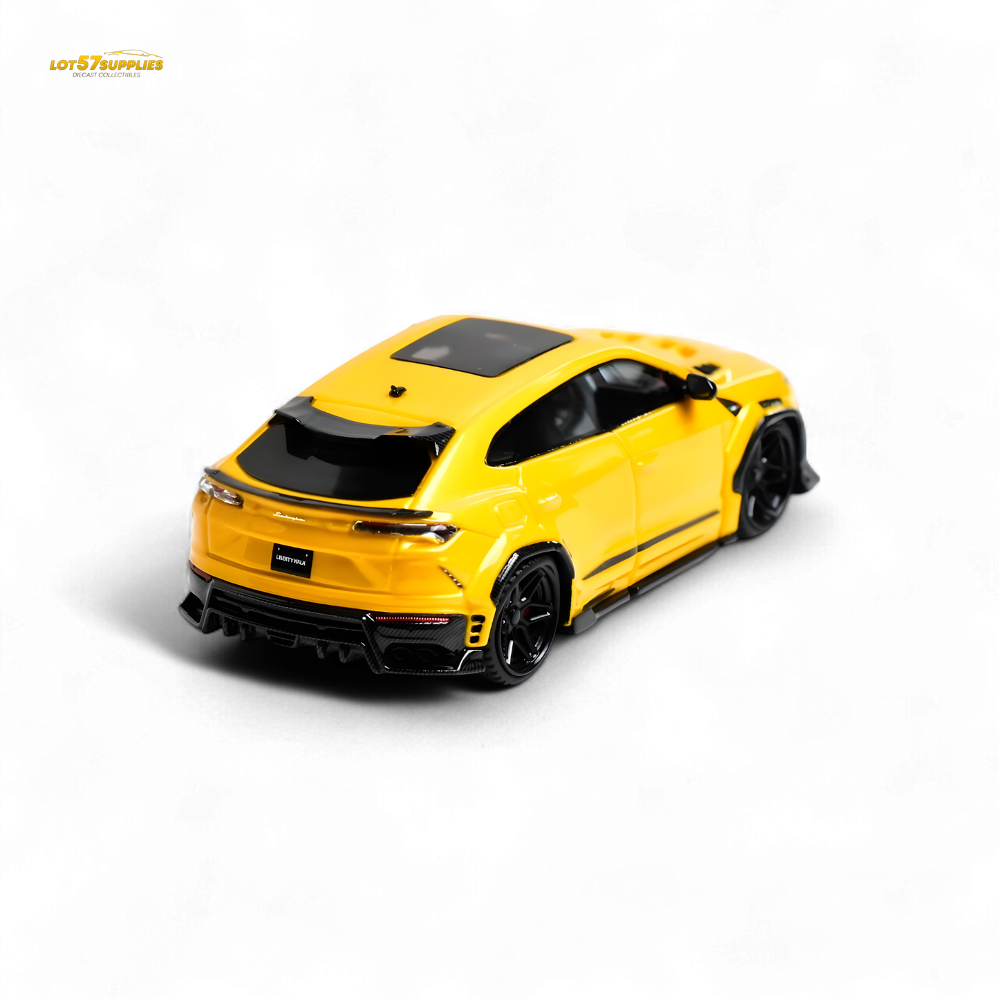 Flame Lamborghini Urus LBWK Giallo Auge Yellow 1:64