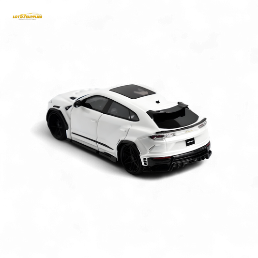 Flame Lamborghini Urus LBWK Bianco Icarus White 1:64