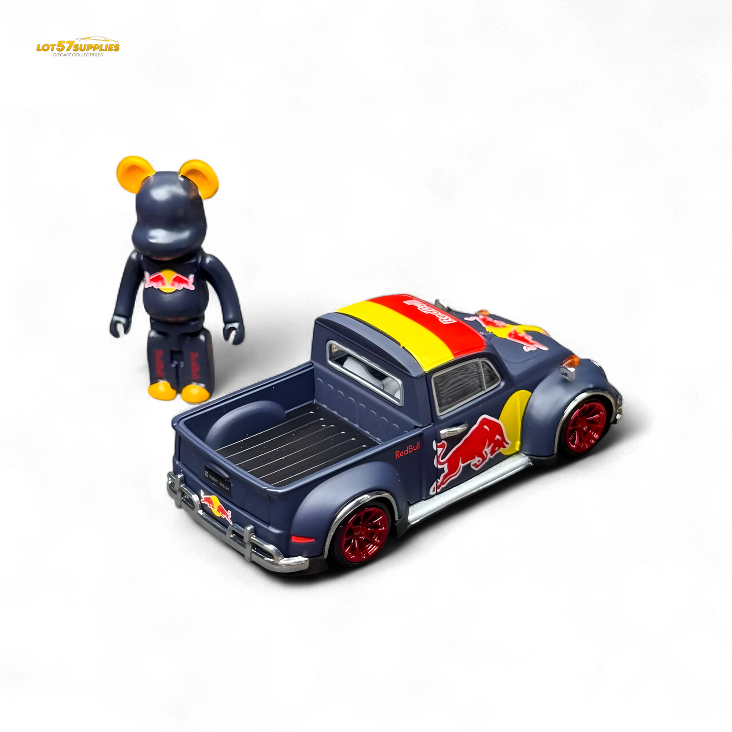 Liberty64 VW Beetle Pickup Red Bull 1:64