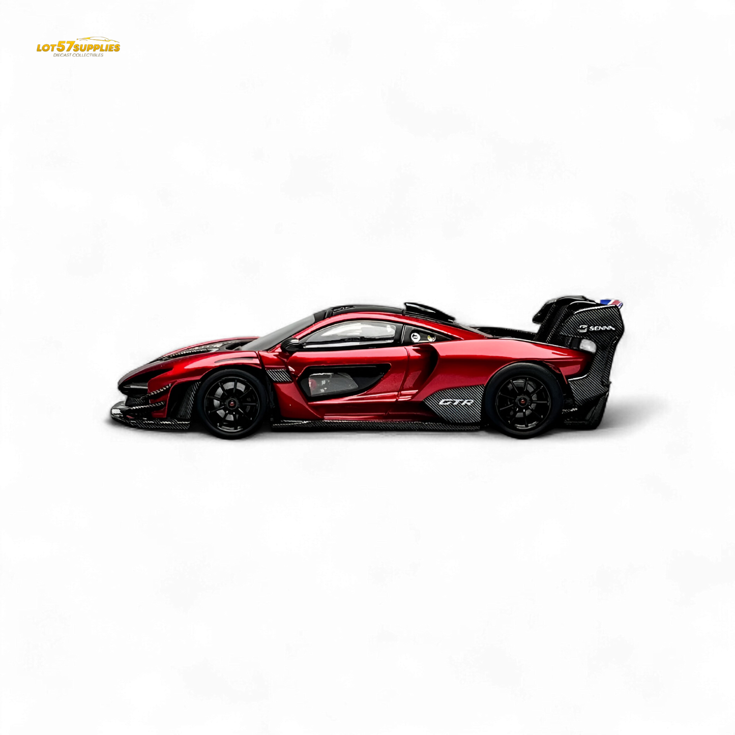 CM Model McLaren Senna GTR Metallic Red 1:64
