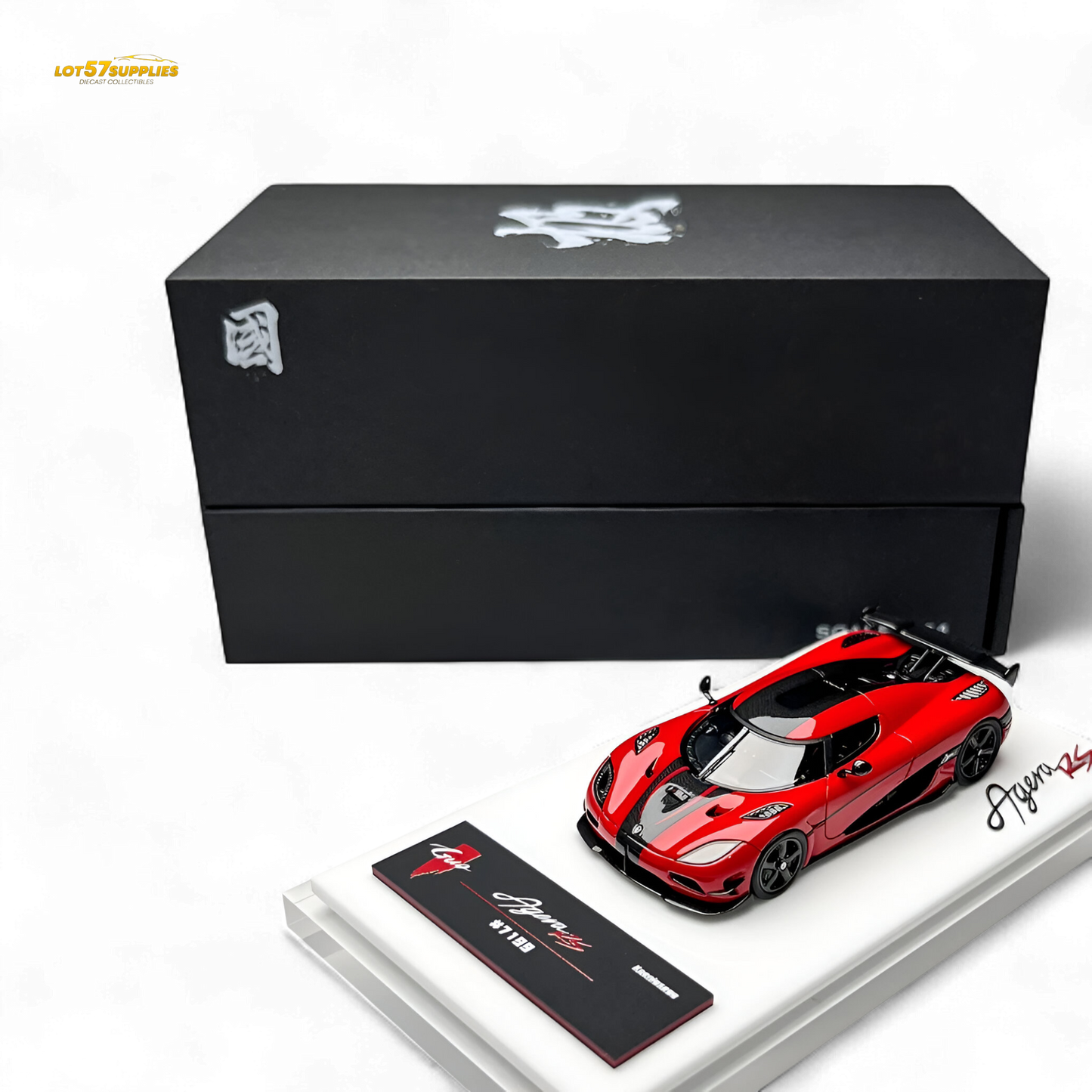 Guo Ji Agera RS Red 1:64