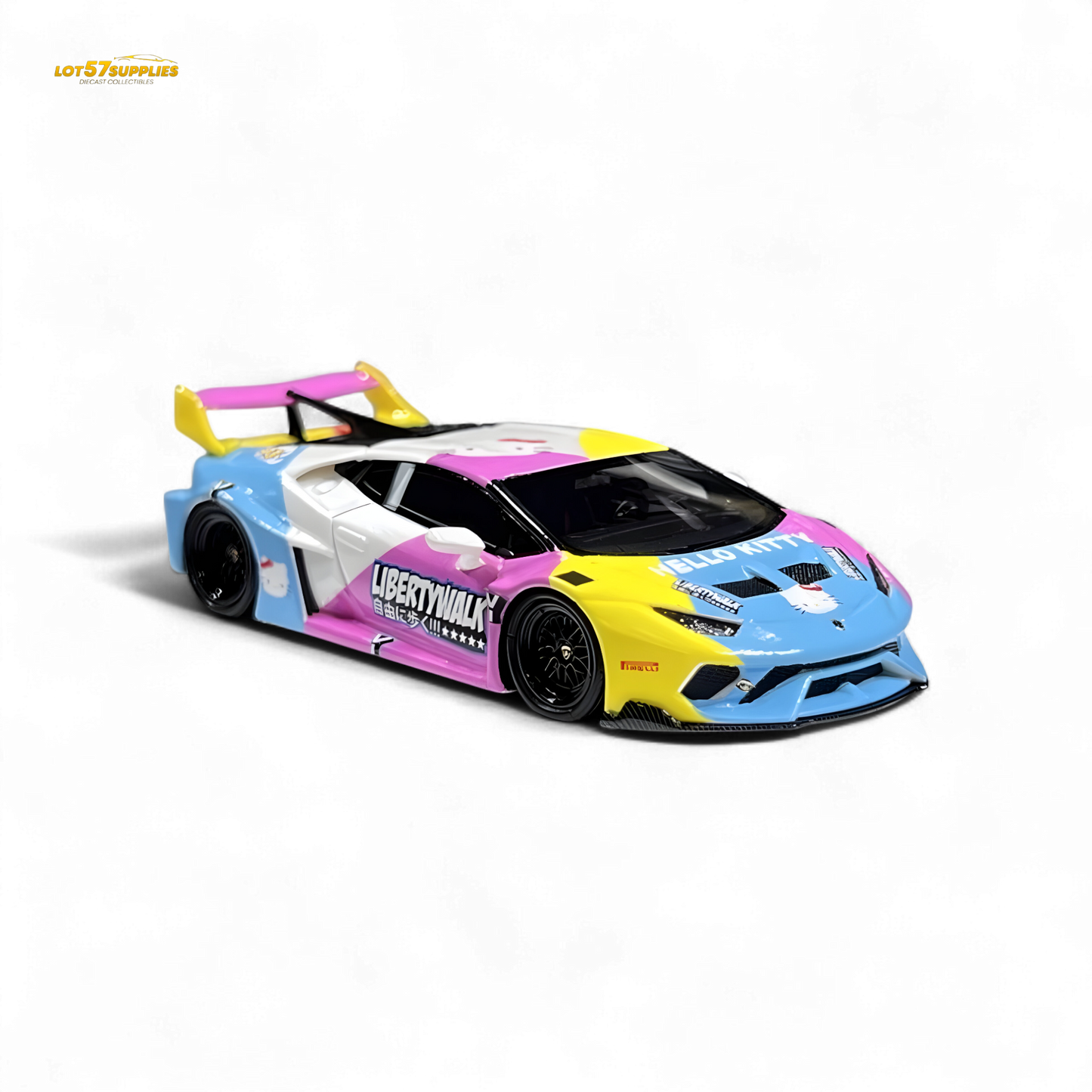 Flame Lamborghini Huracan LP610-4 LWBK WideBody Resin 1:64