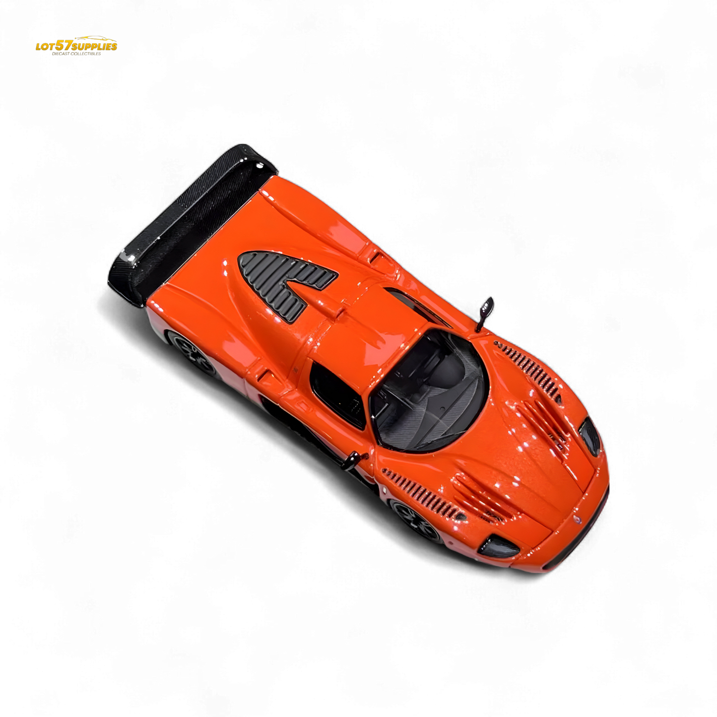 YM Model Maserati MC12 Stradale Corsa 2-Tone Orange 1:64