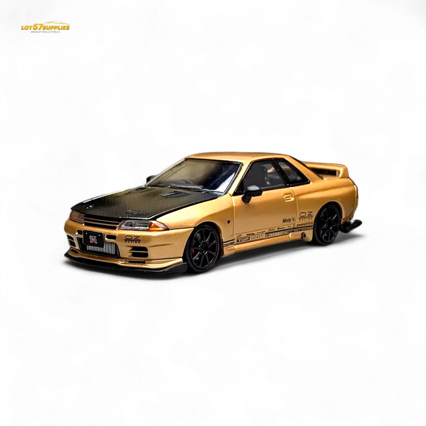 Focal Horizon Nissan Skyline GT-R R32 Top Secret Gold 1:64