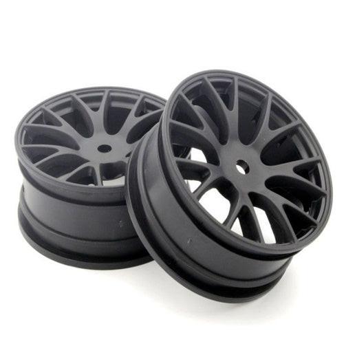 Kyosho FAH701BK Wheel FZ02 (Muscle Car/Black)(2pcs)