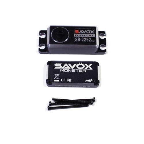 Savox SB-2292SG Top & Bottom Servo Case Set w/ 4 Screws