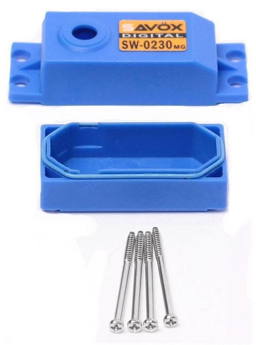 Savox SW0230MG Top & Bottom Servo Case w/ 4 Screws