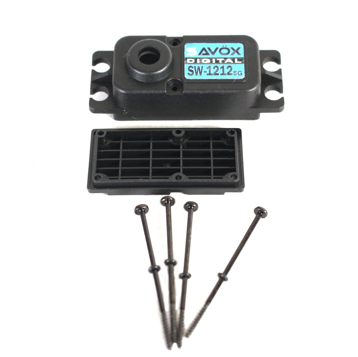 Savox Top & Bottom Servo Case with 8 Screws for SW1212SG & SW1212SG-BE