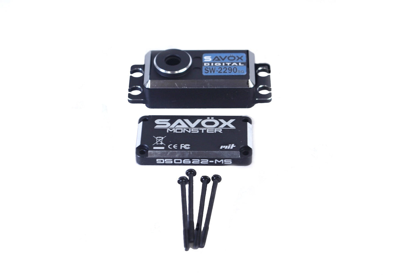 Savox Top & Bottom Servo Case Set 4 Screws for SW2290SG-BE