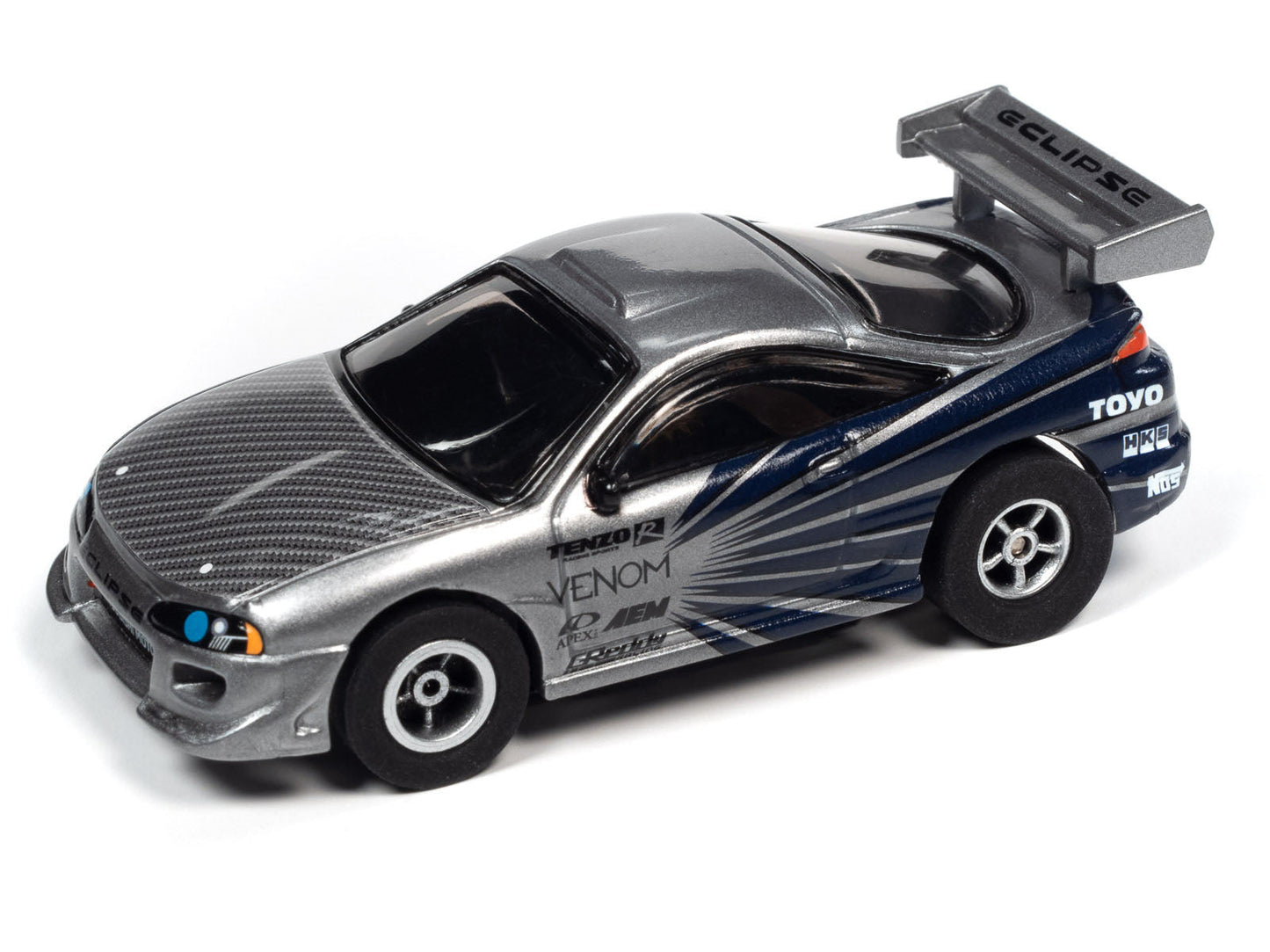 Auto World Mitsubishi Eclipse Xtraction Import Heat for AFX HO Scale Slot Car SC378