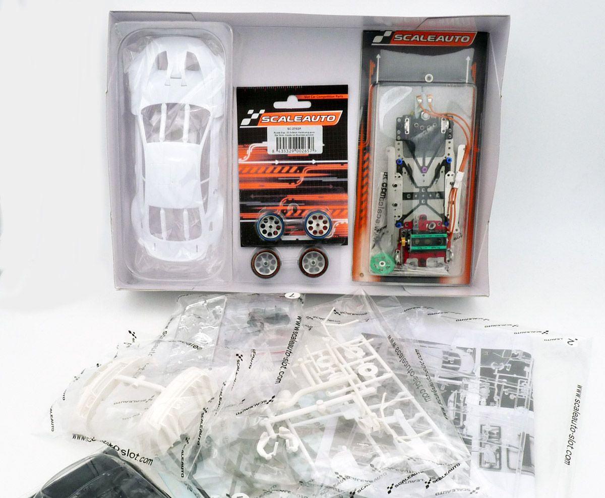 Scaleauto BMW M6 GT3 Daytona White Kit RC3 1/24 Slot Car SC-7106RC3