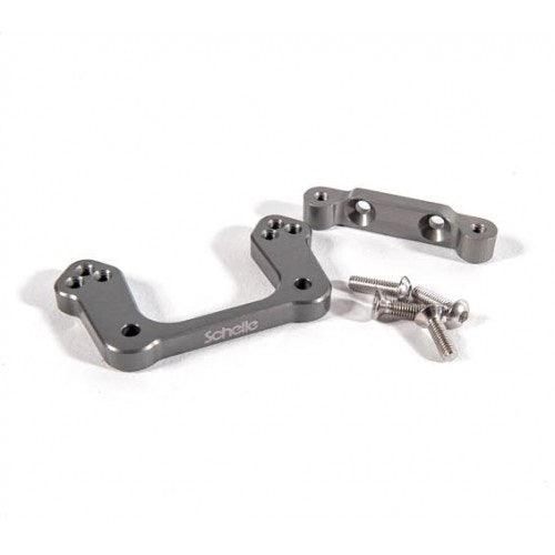 Schelle Racing SCH1220 Hard Anodized Rear Camber Block TLR 22 3.0
