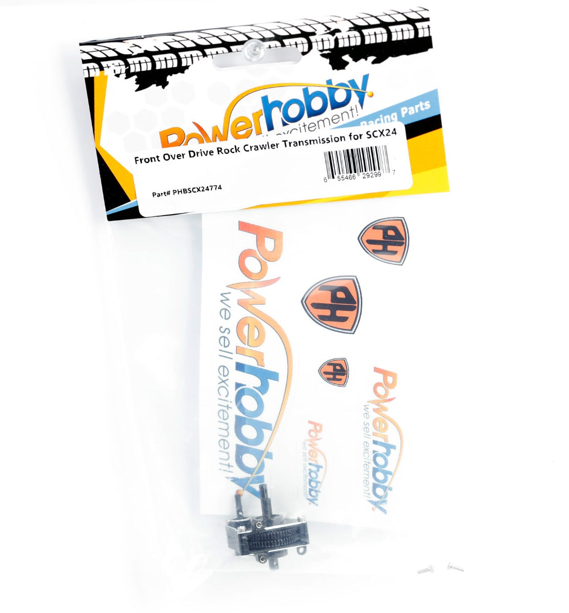 Powerhobby Axial SCX24 14% Front Over Drive Transmission