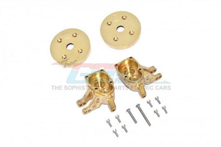GPM Axial CAPRA 1.9 UNLIMITED Brass Front Knuckle Arms heavy Edition