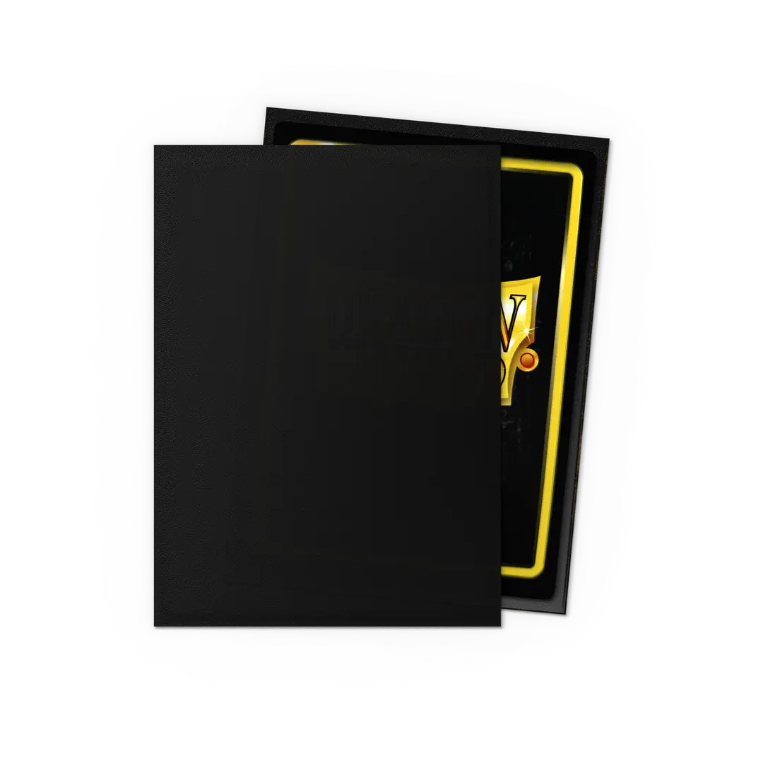 Black - Non-Glare - Matte Sleeves - Standard Size