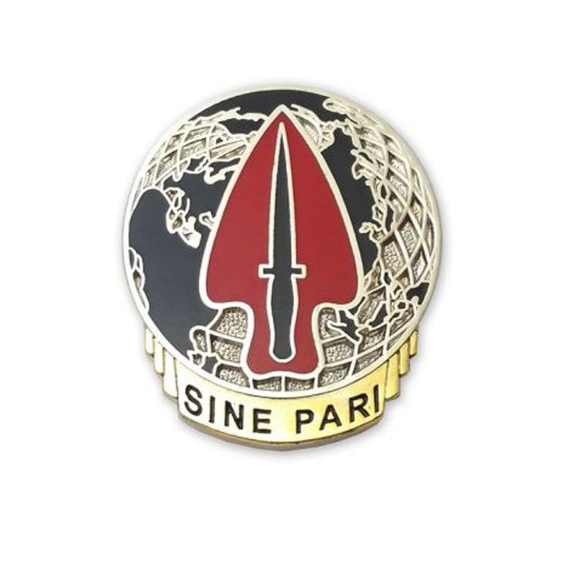 U.S. Army Special Operations Command (GLOBE) Unit Crest (each)