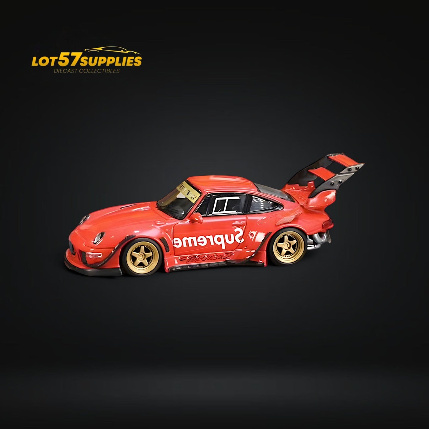 Street Weapon Porsche RWB 993 High Wing 1:64