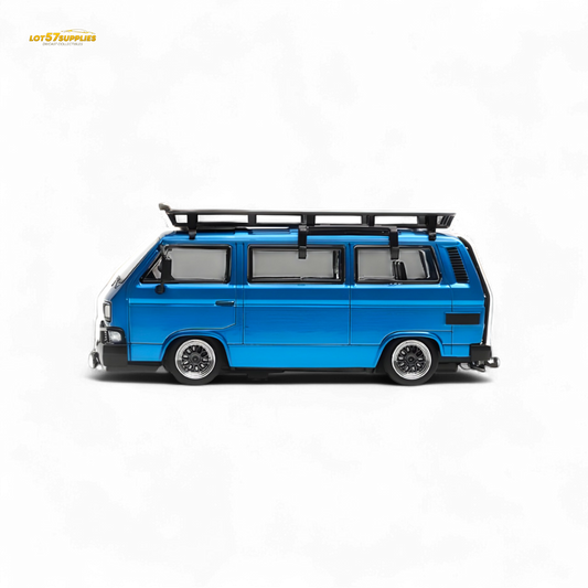 Mortal VW T3 Lowrider Blue 1:64