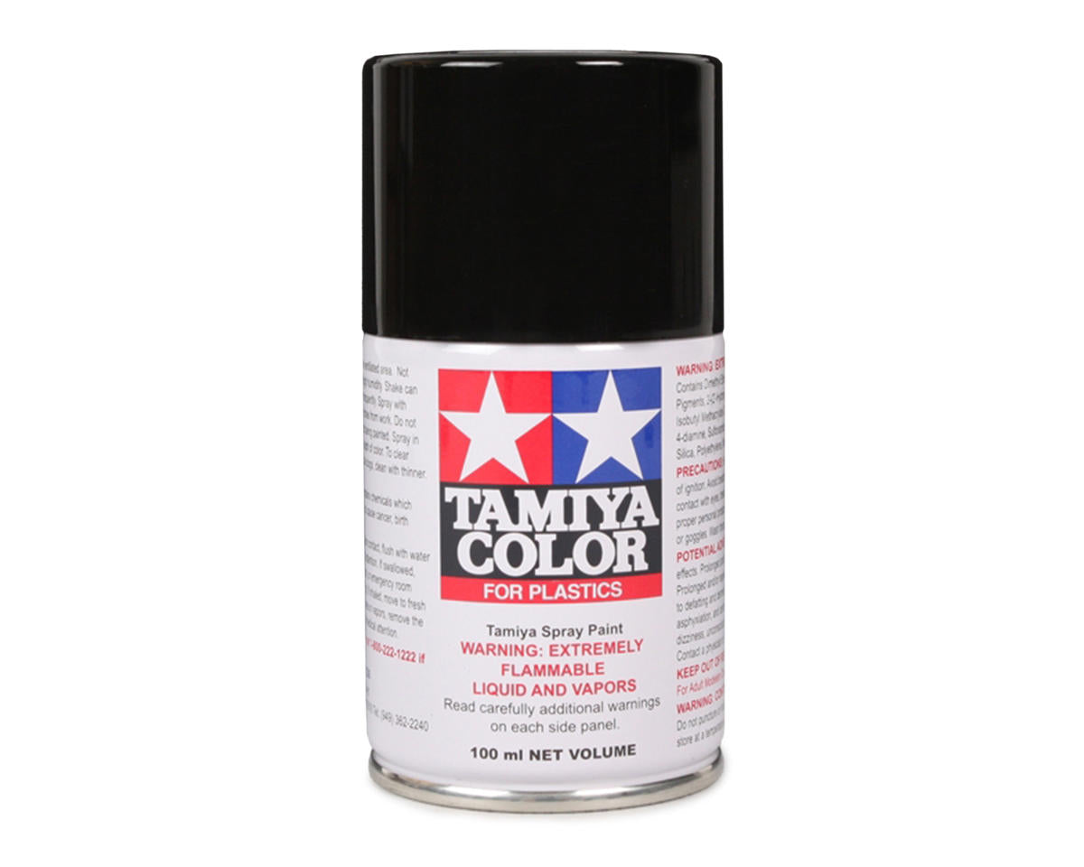 Tamiya 85014 TS-14 Black Lacquer Spray Paint 100ml