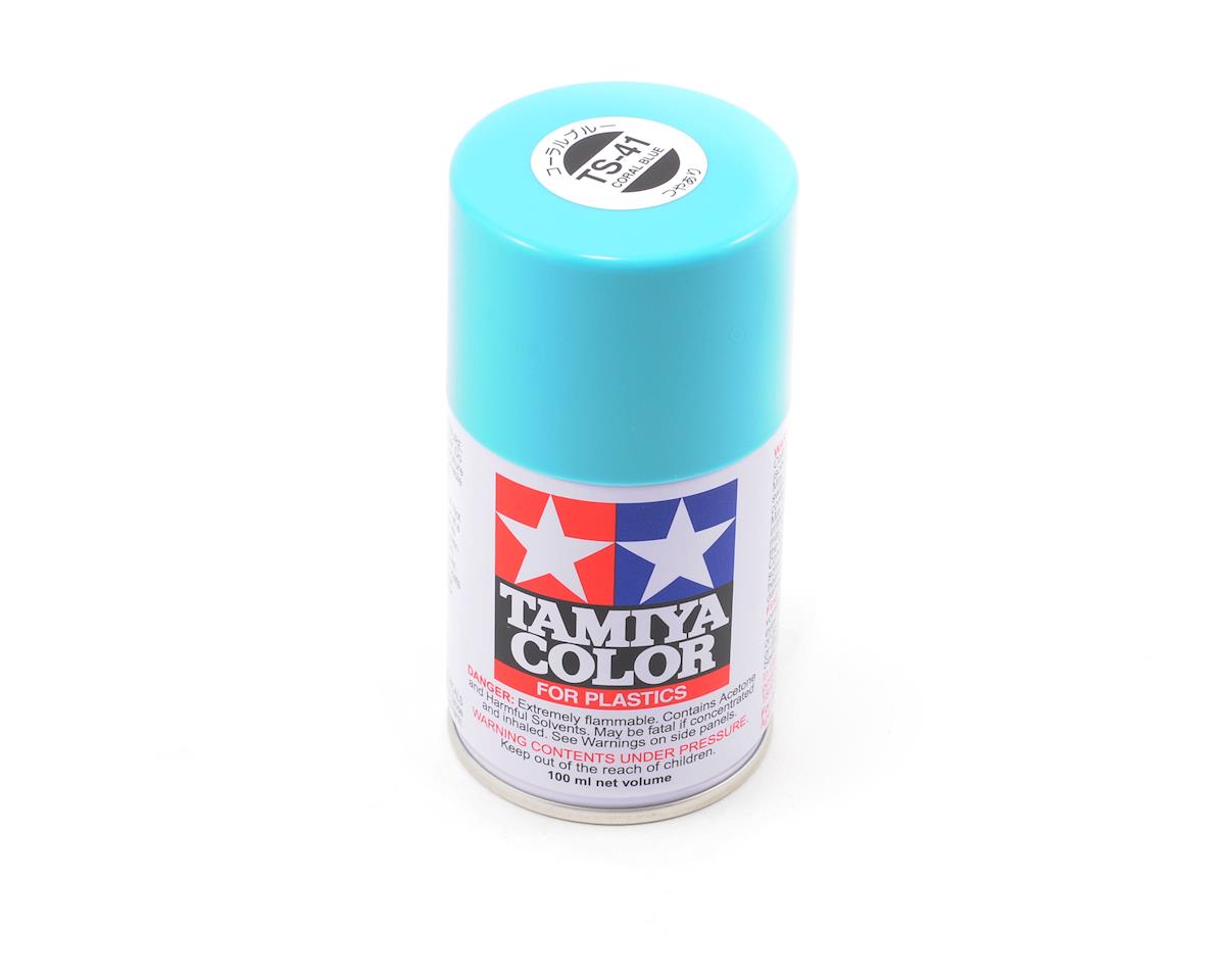 Tamiya 85041 TS-41 Coral Blue Lacquer Spray Paint 100ml