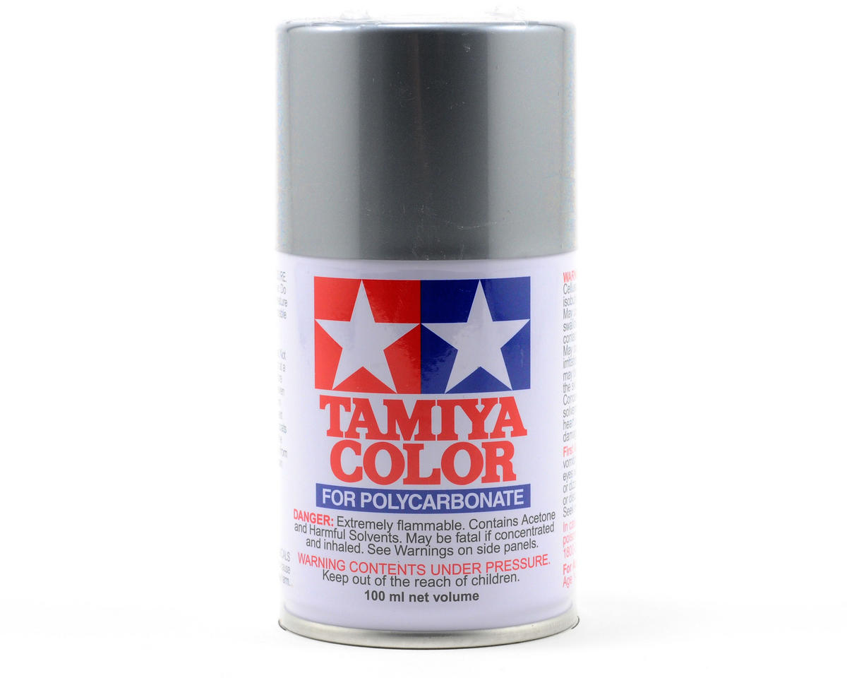 Tamiya 86012 PS-12 Silver Polycarbonate Spray Paint 100ml