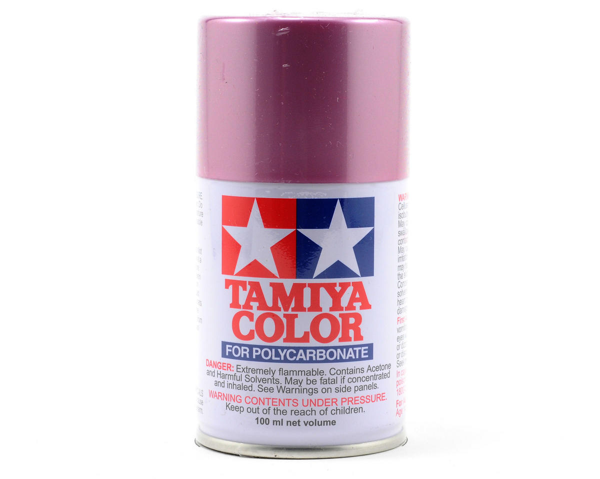 Tamiya 86050 PS-50 Sparkling Pink Anodized Aluminum Polycarbonate Spray Paint 100ml