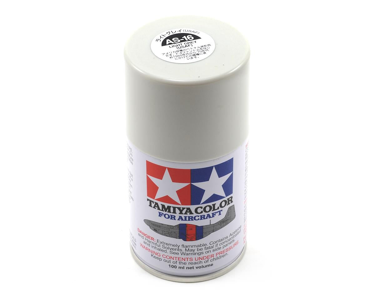 Tamiya 86516 AS-16 Light Grey (USAF) Aircraft Spray Paint 100ml