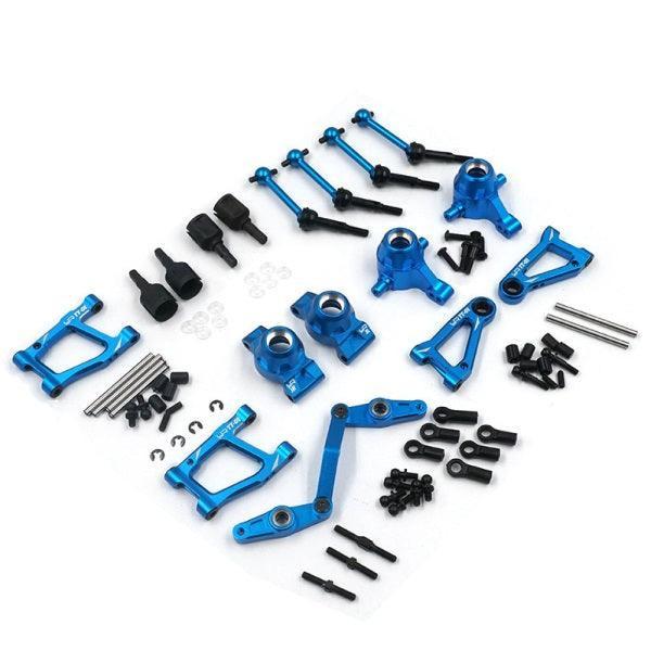 Yeah Racing TATT-S06BLUE Rapid Performance Essential Upgrade Kit Tamiya TT01 TT01E