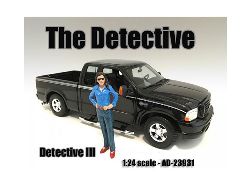 "The Detective #3" Figure For 1:24 Scale Models by American Diorama free shipping USA