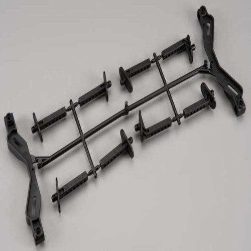 Tekno RC TKR5791 Body Mount Set Front/Rear SCT410
