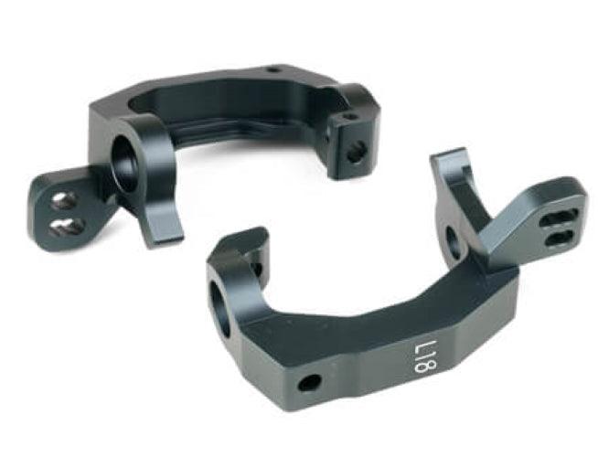 Tekno RC TKR9048B Spindle Carriers (Left/Right Aluminum 18 degree 2.0) ET48 2.0