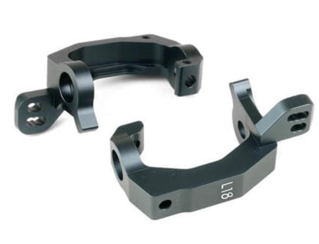 Tekno RC TKR9048B Spindle Carriers (Left/Right Aluminum 18 degree 2.0) ET48 2.0