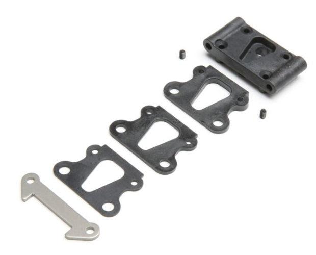 Team Losi Racing TLR234109 Front Pivot w/Brace & Kick Shims 22 5.0