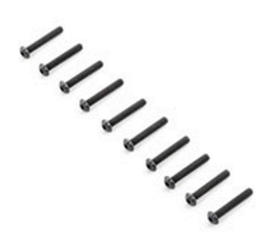 Team Losi TLR255010 Button Head Screws M4x25mm (10) 5ive-B Super Baja Rey