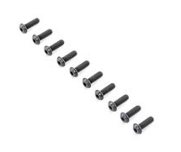 Team Losi Racing TLR255018 Button Head Screws M5x16mm (10) 5ive-B