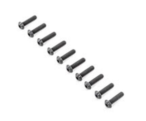 Team Losi Racing TLR255019 Button Head Screws M5x20mm (10) 5ive-B