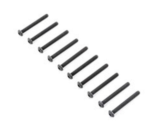Team Losi Racing TLR255021 Button Head Screws M5x45mm (10) 5ive-B