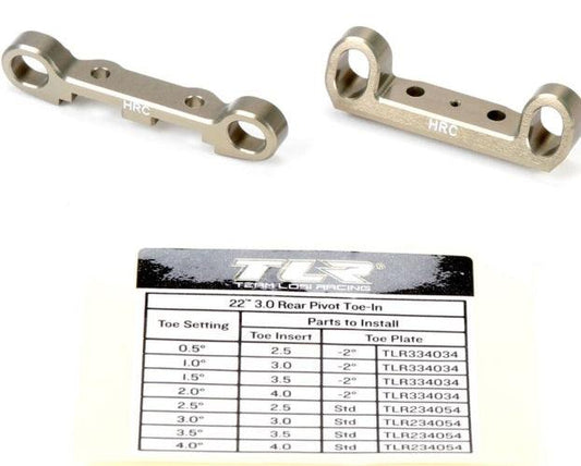 Team Losi Racing TLR233002 TiCN 3.5x50mm Shock Shaft Set (2) 22 4.0