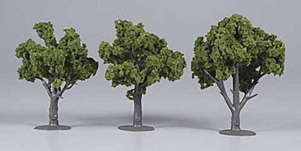 Woodland Scenics TR1507 N/HO Assembled Tree Medium Green 4" Train Scenery