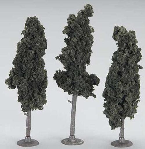 Woodland Scenics TR1580 N/HO Conifer Pine Trees 2.5-4" (33) Train Scenery