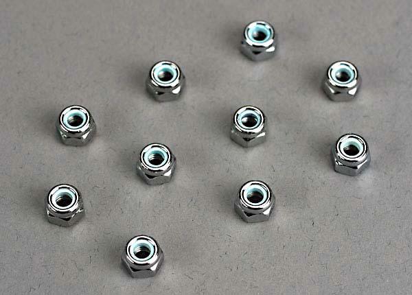 Traxxas 1747 4mm Lock Nuts (10) Jato Slash Stampede 4-Tec