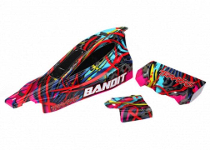 Traxxas 2449 Body, Bandit, Hawaiian Graphics (Painted, Decals Applied)