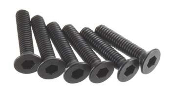 Traxxas 2526 2.5x12mm Countersunk Machine Hex Screws (6)